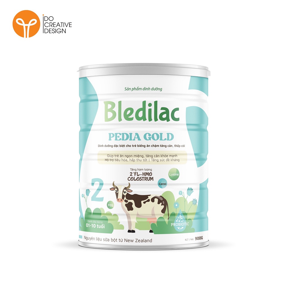 Sữa bột Bledilac Pedia gold (1-10 tuổi)